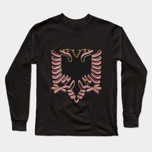 ALBANIAN FLAG/ MULTI-COLOR Long Sleeve T-Shirt